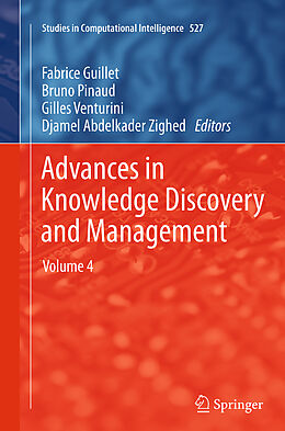 Kartonierter Einband Advances in Knowledge Discovery and Management von 