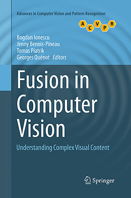 Couverture cartonnée Fusion in Computer Vision de 