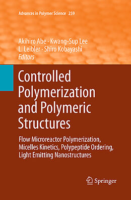 Kartonierter Einband Controlled Polymerization and Polymeric Structures von 