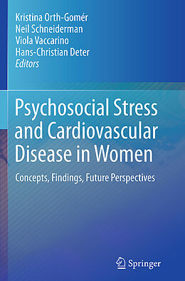 Couverture cartonnée Psychosocial Stress and Cardiovascular Disease in Women de 