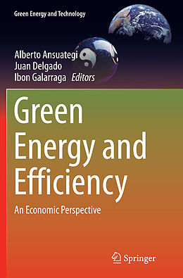 Couverture cartonnée Green Energy and Efficiency de 