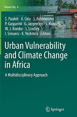 Kartonierter Einband Urban Vulnerability and Climate Change in Africa von 