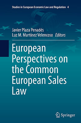 Couverture cartonnée European Perspectives on the Common European Sales Law de 