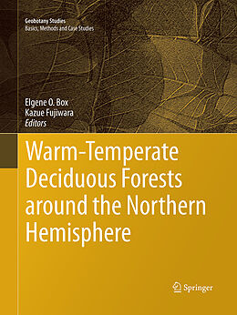 Couverture cartonnée Warm-Temperate Deciduous Forests around the Northern Hemisphere de 