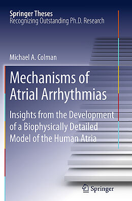Couverture cartonnée Mechanisms of Atrial Arrhythmias de Michael A. Colman