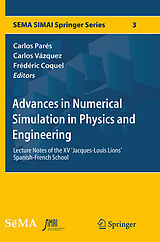 Couverture cartonnée Advances in Numerical Simulation in Physics and Engineering de 