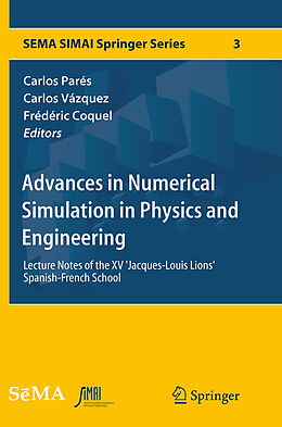 Couverture cartonnée Advances in Numerical Simulation in Physics and Engineering de 