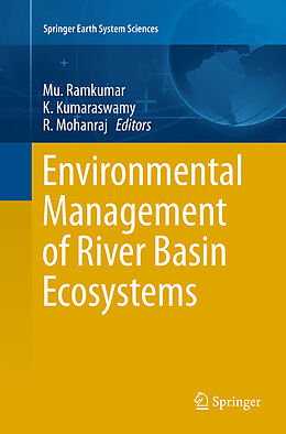 Couverture cartonnée Environmental Management of River Basin Ecosystems de 