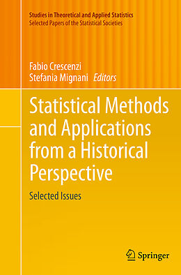 Couverture cartonnée Statistical Methods and Applications from a Historical Perspective de 