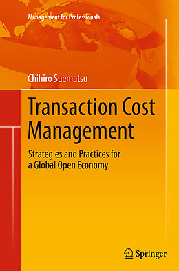 Kartonierter Einband Transaction Cost Management von Chihiro Suematsu