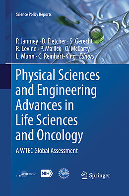 Couverture cartonnée Physical Sciences and Engineering Advances in Life Sciences and Oncology de 