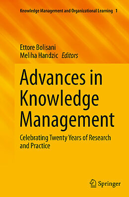 Couverture cartonnée Advances in Knowledge Management de 