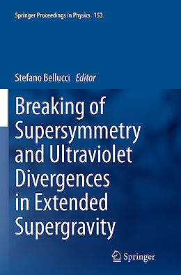 Kartonierter Einband Breaking of Supersymmetry and Ultraviolet Divergences in Extended Supergravity von 