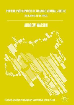 E-Book (pdf) Popular Participation in Japanese Criminal Justice von Andrew Watson