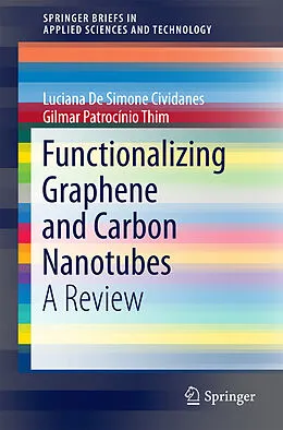 Kartonierter Einband Functionalizing Graphene and Carbon Nanotubes von Filipe Vargas Ferreira, Luciana De Simone Cividanes, Felipe Sales Brito