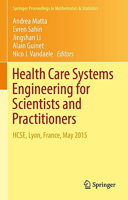 eBook (pdf) Health Care Systems Engineering for Scientists and Practitioners de 