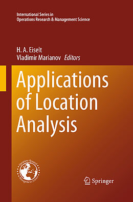 Kartonierter Einband Applications of Location Analysis von 