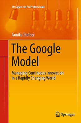 Couverture cartonnée The Google Model de Annika Steiber