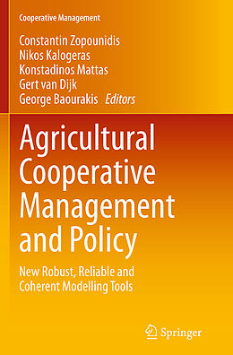 Couverture cartonnée Agricultural Cooperative Management and Policy de 