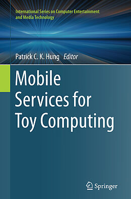 Couverture cartonnée Mobile Services for Toy Computing de 