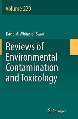 Couverture cartonnée Reviews of Environmental Contamination and Toxicology de 