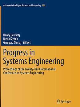 Kartonierter Einband Progress in Systems Engineering von 
