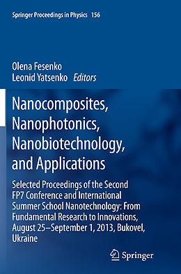 Kartonierter Einband Nanocomposites, Nanophotonics, Nanobiotechnology, and Applications von 