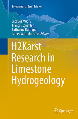 Couverture cartonnée H2Karst Research in Limestone Hydrogeology de 