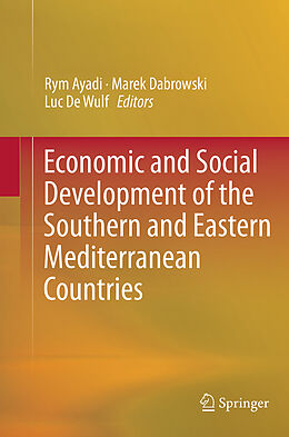 Kartonierter Einband Economic and Social Development of the Southern and Eastern Mediterranean Countries von 