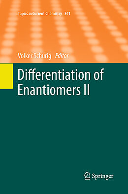 Kartonierter Einband Differentiation of Enantiomers II von 