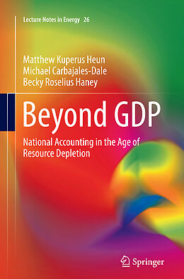 Kartonierter Einband Beyond GDP von Matthew Kuperus Heun, Becky Roselius Haney, Michael Carbajales-Dale