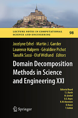 Couverture cartonnée Domain Decomposition Methods in Science and Engineering XXI de 