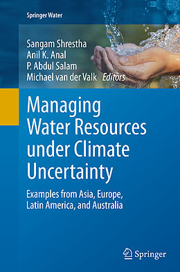 Couverture cartonnée Managing Water Resources under Climate Uncertainty de 