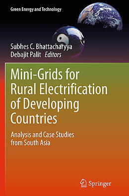 Couverture cartonnée Mini-Grids for Rural Electrification of Developing Countries de 