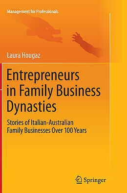 Kartonierter Einband Entrepreneurs in Family Business Dynasties von Laura Hougaz