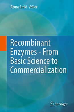 Couverture cartonnée Recombinant Enzymes - From Basic Science to Commercialization de 