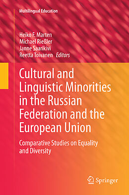 Couverture cartonnée Cultural and Linguistic Minorities in the Russian Federation and the European Union de 