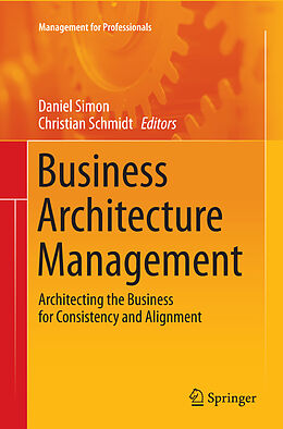Kartonierter Einband Business Architecture Management von 