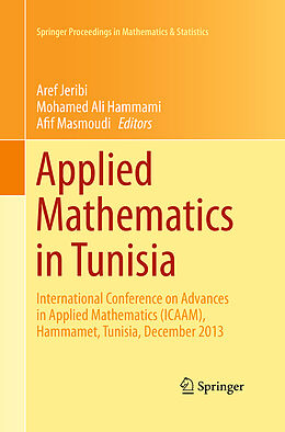 Couverture cartonnée Applied Mathematics in Tunisia de 