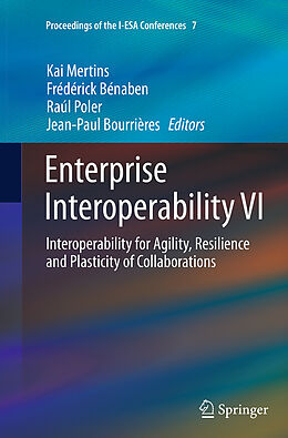 Couverture cartonnée Enterprise Interoperability VI de 