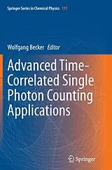 Kartonierter Einband Advanced Time-Correlated Single Photon Counting Applications von 