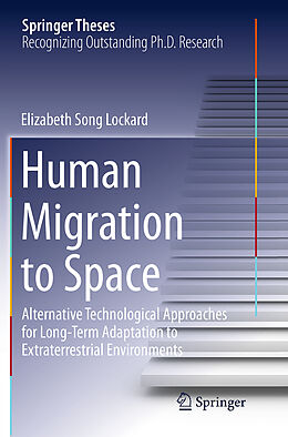 Kartonierter Einband Human Migration to Space von Elizabeth Song Lockard