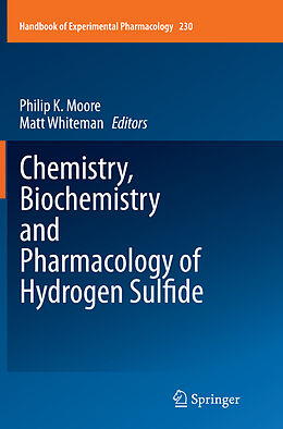 Couverture cartonnée Chemistry, Biochemistry and Pharmacology of Hydrogen Sulfide de 