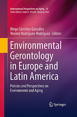 Couverture cartonnée Environmental Gerontology in Europe and Latin America de 