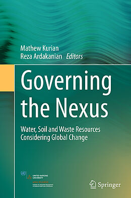 Couverture cartonnée Governing the Nexus de 