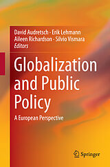 Couverture cartonnée Globalization and Public Policy de 