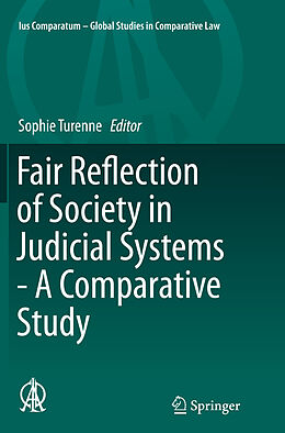 Kartonierter Einband Fair Reflection of Society in Judicial Systems - A Comparative Study von 