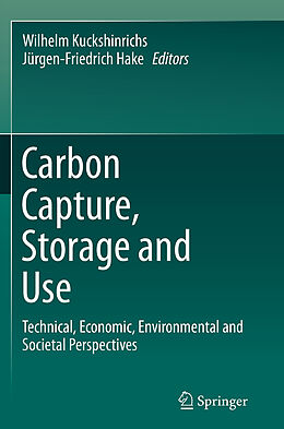 Couverture cartonnée Carbon Capture, Storage and Use de 