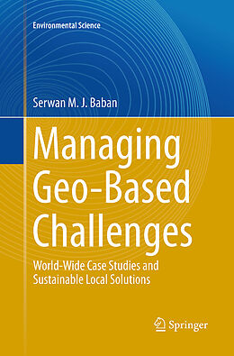 Couverture cartonnée Managing Geo-Based Challenges de Serwan M. J. Baban