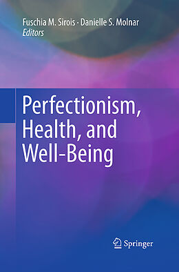 Couverture cartonnée Perfectionism, Health, and Well-Being de 